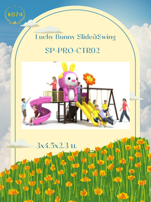 Lucky Bunny Slide&Swing