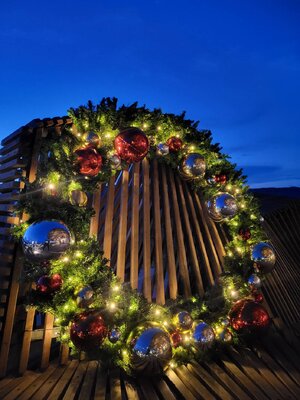 รีทคริสต์มาสขนาด2เมตรใหญ่มาก