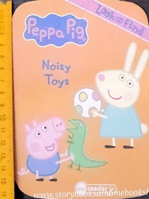 BOARD BOOK** 🍅🍅PEPPA PIG LOOK AND FIND:NOIISY TOYS