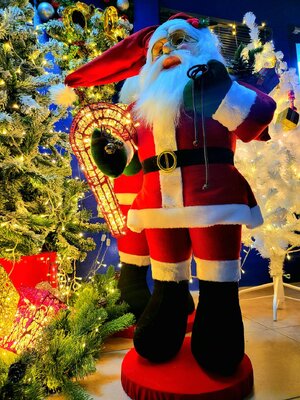 ซานต้าคริสต์มาสตั้งพื้น ขนาด 72cm.