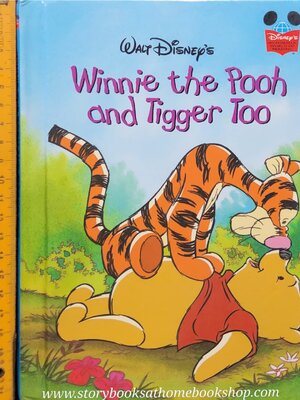 หนังสือนิทานปกแข็ง ** ♥️DISNEY'S WINNIE THE POOH AND TIGGER TOO ♥️