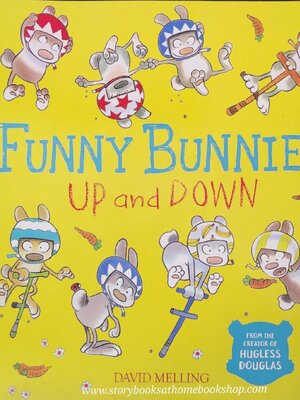 หนังสือนิทานปกอ่อน ** 🍅🍓 FUNNY BUNNIES UP AND DOWN by DAVID MELLING