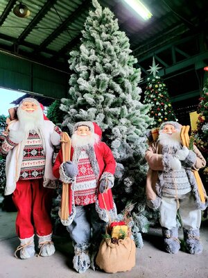 สิ่งที่คุณต้องมีในการตกแต่งธีมคริสต์มาส ซานต้าครอส 1.5เตร