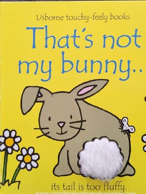 Touch and Feel BOARD BOOK** 🍅🍓That's not my BUNNY.