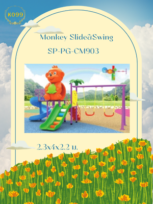 Monkey Slide&Swing