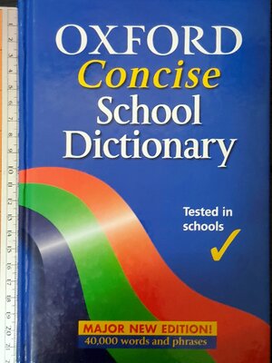 KNOWLEDGE BOOK** ♥️♥️OXFORD CONCISE SCHOOL DICTIONARY