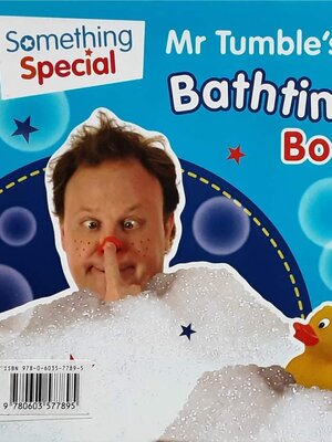 หนังสือนิทาน ภาษาอังกฤษ ปกแข็ง Board Book Mr Tumble's Bathtime Book/สภาพ 80-90%
