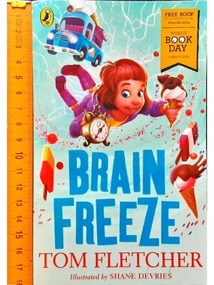 วรรณกรรมเยาวชน BRAIN FREEZE BY TOM ELETCHER (สภาพดี 70-80% .)