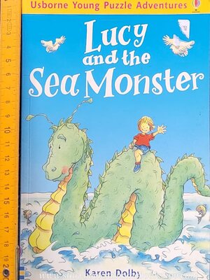 PUZZLE BOOK** ♥️USBORNE PUZZLE ADVENTURES: LUCY AND THE SEA MONSTER BY KAREN DOLBY