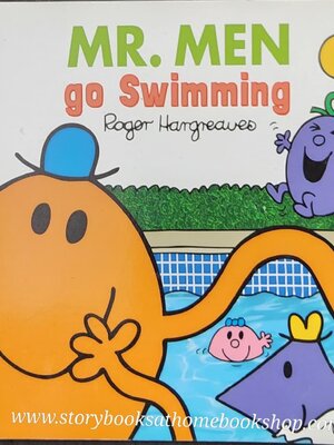 หนังสือ Bestseller Small book** **หนังสือนิทานปกอ่อน** 👉LITTLE MISS&MR.MEN👍 🍅🍅MR.MEN GO SWIMMING by Roger Hargreaues