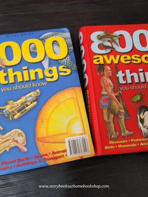 KNOWLEDGE BOOK** ♥️[SET2 BOOKS]8000 AWESOME+THINGSTHINGS YOU SHOULD KNOW