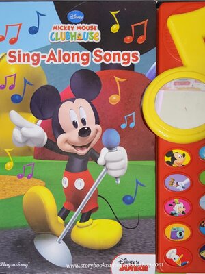 BIG SOUND BOARD BOOK** 🍅🍅DISNEY MICKEY MOUSE CLUBHOUSE SING-ALONG SONGS