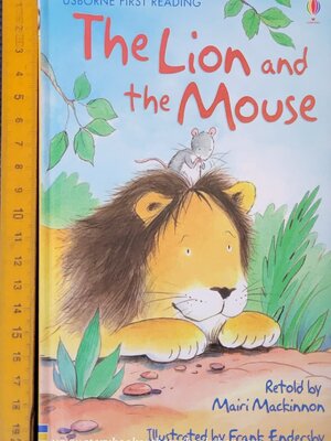หนังสือนิทานปกแข็ง** 🍅🍅USBORNE FIRST READING:THE LION AND THE MOUSE