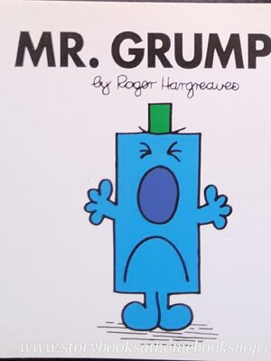 หนังสือ Bestseller Small book** **หนังสือนิทานปกอ่อน** 👉LITTLE MISS&MR.MEN👍 🍅🍅MR. GRUMPY by Roger Hargreaues
