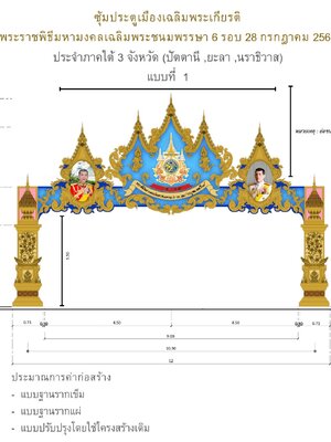 ซุ้มประตูเมืองแบบสองเสา