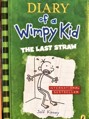 วรรณกรรมเยาวชน** 🍓🍓DIARY OF A WIMPY KID LAST STRAW #8 BY JELL KINNEY(ปกอ่อน)