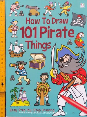 DRAWING BOOK** 🍅🍓HOW TO DRAW 101 PIRATE THINGS