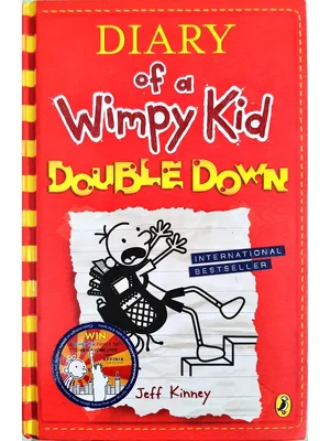 วรรณกรรมเยาวชน** 🍓🍓DIARY OF A WIMPY KID DOUBLE DOWNl #7 BY JELL KINNEY (ปกแข็ง)