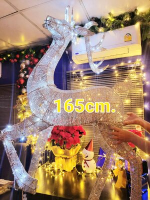 ให้เช่ากวางไฟ ขนาด165cm.