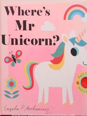 FLAP BOARD BOOK** 🍅🍓WHERE'S MR UNICORN?
