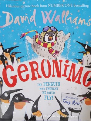หนังสือนิทานปกแข็ง** 🍅🍅GERONIMO THE PENGUIN WHO THOUGHT HE COULD FLY! BY DAVID WALLIAMS