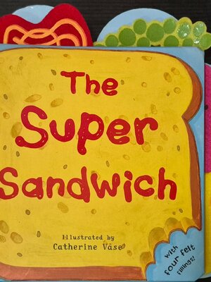 BOARD BOOK** 🍅🍅THE SUPER SANDWICH