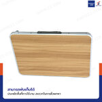 โต๊ะแคมป์ปิ้ง โต๊ะพับขาได้ โต๊ะสนาม 50x70x60 cm สีน้ำตาลอ่อน TC-R1003-1 โต๊ะแคมป์ปิ้ง โต๊ะพับขาได้ โต๊ะสนาม 50x70x60 cm สีน้ำตาลอ่อน TC-R1003-1