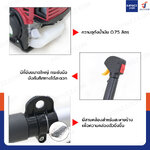 เครื่องตัดหญ้า 4 จังหวะ 1 สูบ 1.3 แรงม้า พร้อมใบมีด 3 แบบ HTT HT35 เครื่องตัดหญ้า 4 จังหวะ 1 สูบ 1.3 แรงม้า พร้อมใบมีด 3 แบบ HTT HT35