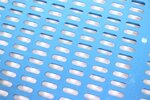 Plastic Mat แผ่นรองพื้นพลาสติก รองพื้นกรง รองของหนัก ตู้เย็น เครื่องซักผ้า 800kg 46x73x1.5 cm M78