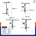 เครื่องยกแผ่นฝ้า ยิปซัมบอร์ด ความสูง 3.96 เมตร (13 ฟุต) JBUYNOW RB240115-1(13Ft)