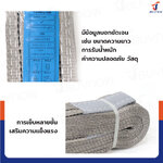สลิงผ้าใบแบน สายพานยกของ (เซฟตี้ 4:1 มีใบเซอร์) 4 ตัน ยาว 10 เมตร JBUYNOW 4TX10M สลิงผ้าใบแบน สายพานยกของ (เซฟตี้ 4:1 มีใบเซอร์) 4 ตัน ยาว 10 เมตร JBUYNOW 4TX10M
