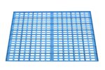 Plastic Mat แผ่นรองพื้นพลาสติก รองพื้นกรง รองของหนัก ตู้เย็น เครื่องซักผ้า 800kg 46x73x1.5 cm M78