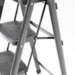 บันไดเหล็ก 4 ขั้น มีราวจับ รับน้ำหนักได้ 150 KG สีเทา XD-4 บันไดเหล็ก 4 ขั้น มีราวจับ รับน้ำหนักได้ 150 KG สีเทา XD-4