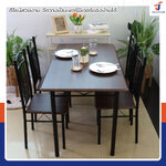 ชุดโต๊ะรับประทานอาหาร โต๊ะกินข้าว 4 ที่นั่ง 67x120x72 ซม. 403-13B