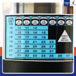 เครื่องอัดสายไฮดรอลิก 1 นิ้ว แรงดัน 31.5 Mpa พร้อมแม่พิมพ์ 7 ชุด