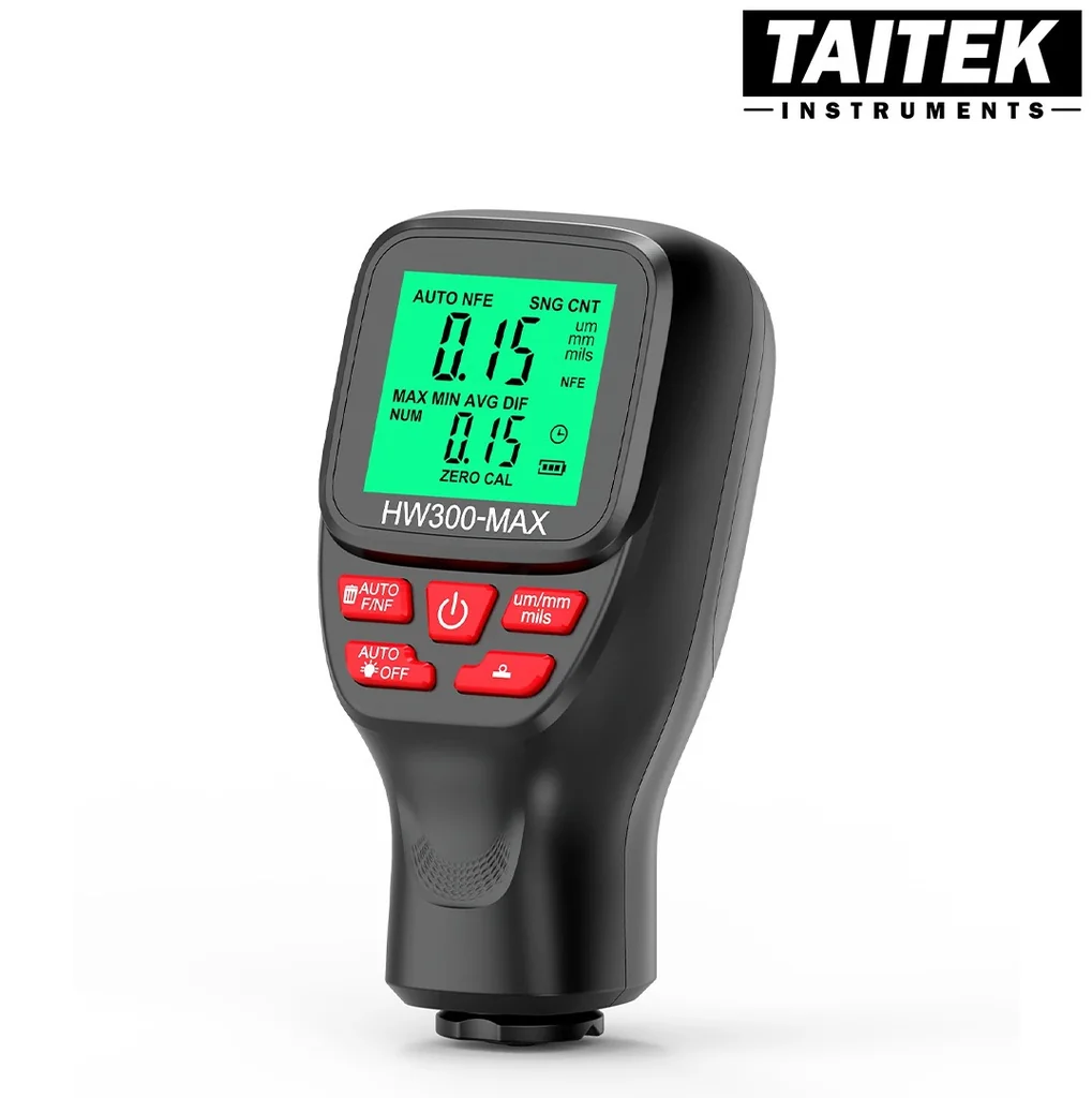 เครื่องวัดความหนาผิวเคลือบ Coating Thickness Gauge รุ่น HW300-MAX ช่วงการวัด 0~2000um ความละเอียด 1um เครื่องวัดความหนาผิวเคลือบ Coating Thickness Gauge รุ่น HW300-MAX ช่วงการวัด 0~2000um ความละเอียด 1um