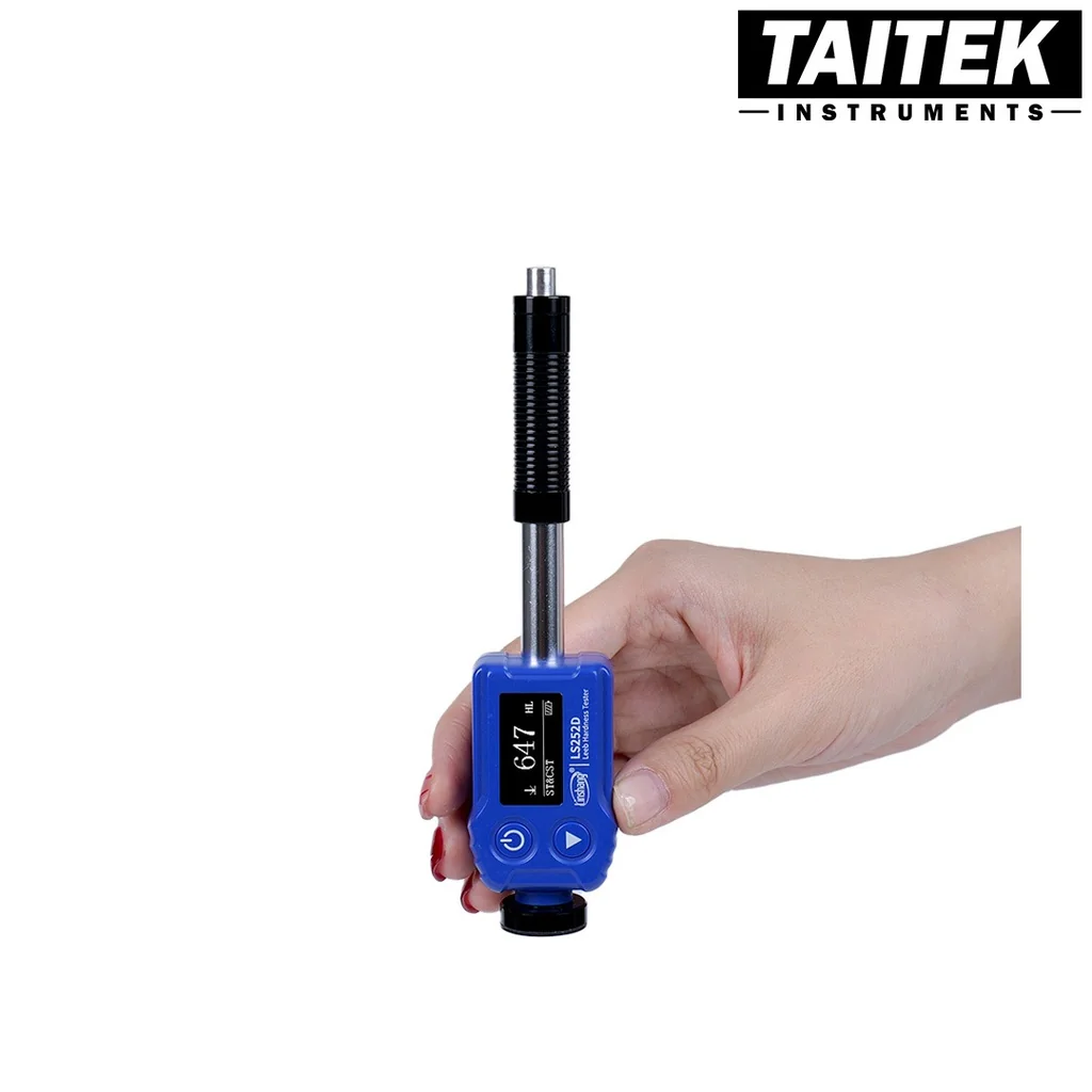 เครื่องวัดความแข็งโลหะ Leeb Hardness Tester Linshang รุ่น LS252D ความแม่นยำสูง HL HV HB HS HRA HRB HRC สำหรับเหล็กและโลหะ เหมาะกับการวัดทั่วไป เครื่องวัดความแข็งโลหะ Leeb Hardness Tester Linshang รุ่น LS252D ความแม่นยำสูง HL HV HB HS HRA HRB HRC สำหรับเหล็กและโลหะ เหมาะกับการวัดทั่วไป