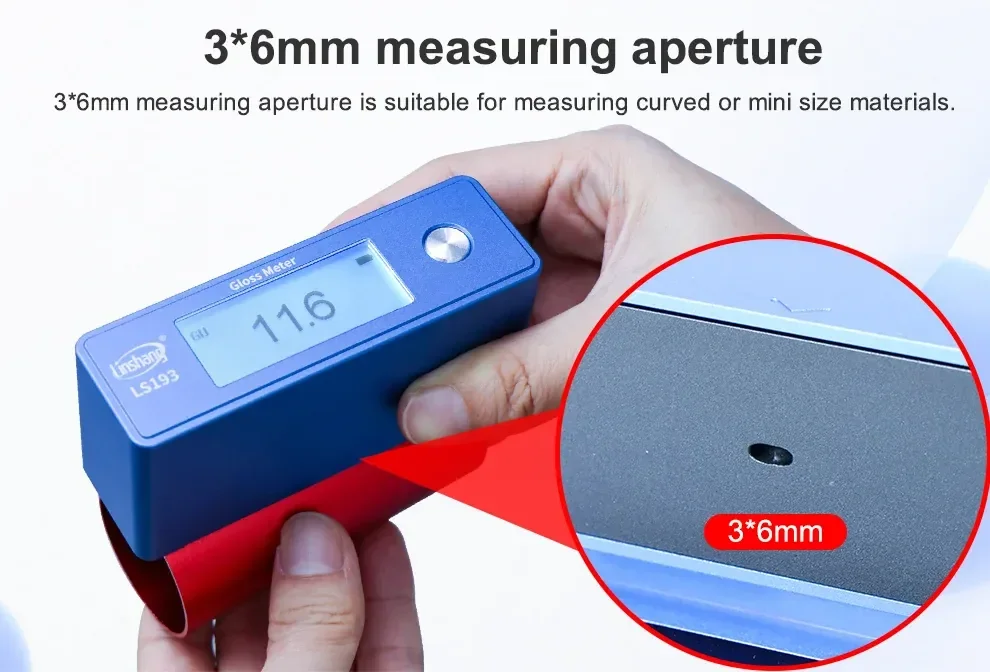 เครื่องวัดความเงาแบบ 1มุมองศา Single Angle Glossmeter Linshang LS193 เครื่องวัดความเงาแบบ 1มุมองศา Single Angle Glossmeter Linshang LS193