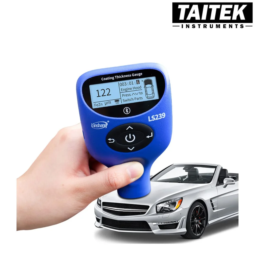 เครื่องวัดความหนาผิวเคลือบ Coating Thickness Gauge Linshang รุ่น LS239 ช่วงการวัด 0~5000um ความละเอียด 0.1um สำหรับตรวจสอบสีรถยนต์ความแม่นยำสูงระดับมืออาชีพ รุ่นใหม่ล่าสุด เครื่องวัดความหนาผิวเคลือบ Coating Thickness Gauge Linshang รุ่น LS239 ช่วงการวัด 0~5000um ความละเอียด 0.1um สำหรับตรวจสอบสีรถยนต์ความแม่นยำสูงระดับมืออาชีพ รุ่นใหม่ล่าสุด
