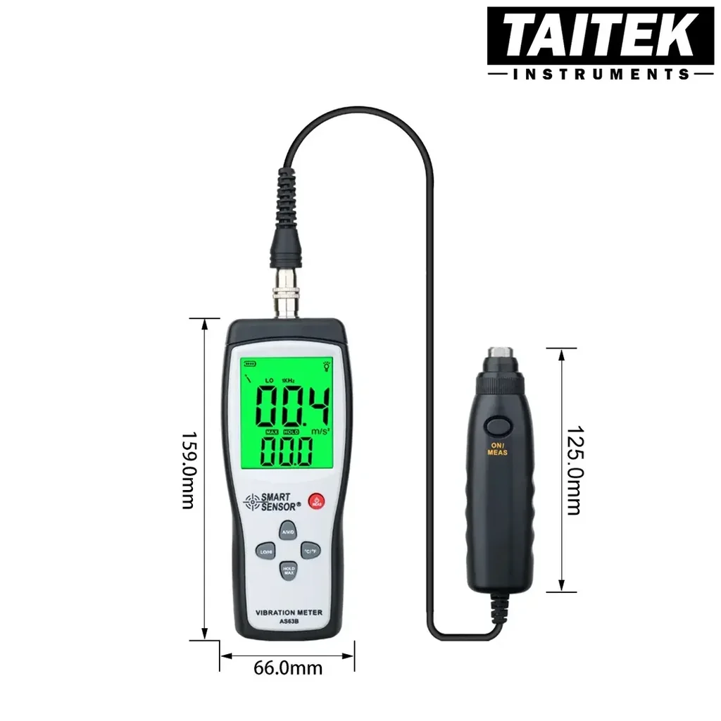 เครื่องวัดความสั่นสะเทือน Vibration Meter SMART SENSOR AS63B เครื่องวัดความสั่นสะเทือน Vibration Meter SMART SENSOR AS63B