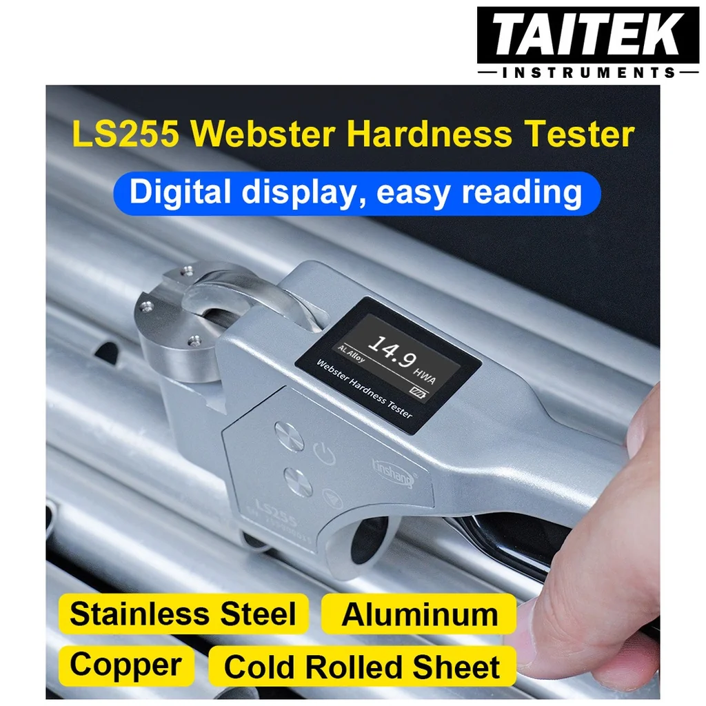 เครื่องทดสอบความแข็ง Webster Hardness Tester Linshang รุ่น LS255 สำหรับแผ่นโลหะ เหมาะกับการใช้ QC ขั้นสุดท้าย เครื่องทดสอบความแข็ง Webster Hardness Tester Linshang รุ่น LS255 สำหรับแผ่นโลหะ เหมาะกับการใช้ QC ขั้นสุดท้าย