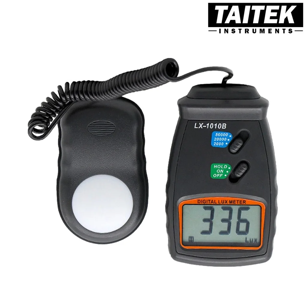 เครื่องวัดแสง Digital Lux Meter รุ่น LX1010B ช่วงการวัด 0-50,000 Lux, 3 ย่านการวัด เครื่องวัดแสง Digital Lux Meter รุ่น LX1010B ช่วงการวัด 0-50,000 Lux, 3 ย่านการวัด