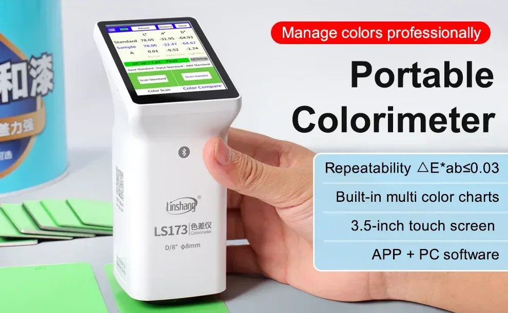 เครื่องวัดสี Multifunctional Colorimeter Linshang LS173