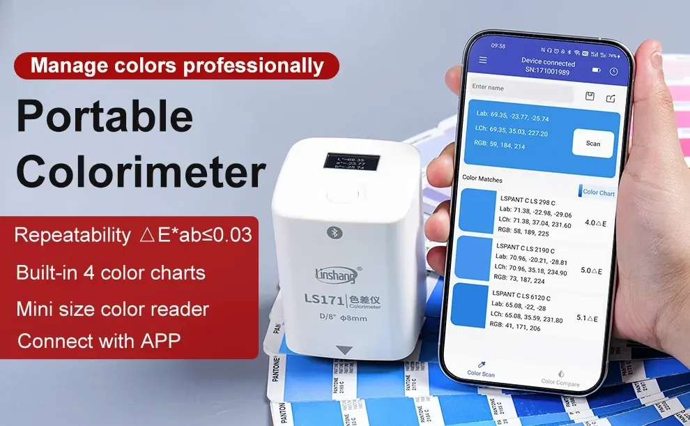 เครื่องวัดสี Multifunctional Colorimeter Linshang LS171