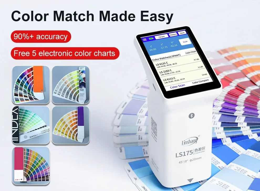 เครื่องวัดสี Multifunctional Colorimeter Linshang LS175