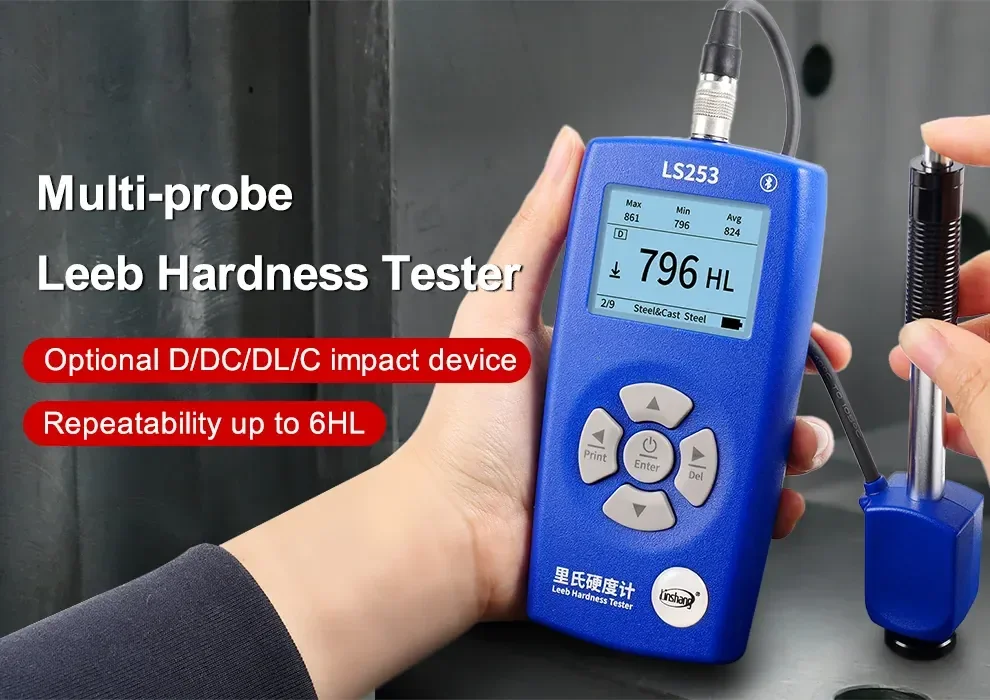 เครื่องวัดความแข็ง Leeb Hardness Tester Linshang LS253 เครื่องวัดความแข็ง Leeb Hardness Tester Linshang LS253