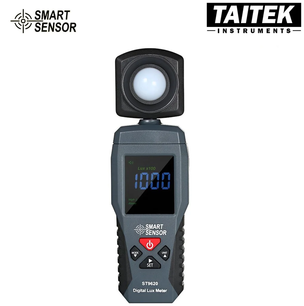 เครื่องวัดแสง Digital Lux Meter SMART SENSOR รุ่น ST9620 ช่วงการวัด 0-200,000 Lux เครื่องวัดแสง Digital Lux Meter SMART SENSOR รุ่น ST9620 ช่วงการวัด 0-200,000 Lux