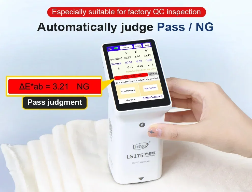 เครื่องวัดสี Multifunctional Colorimeter Linshang LS175