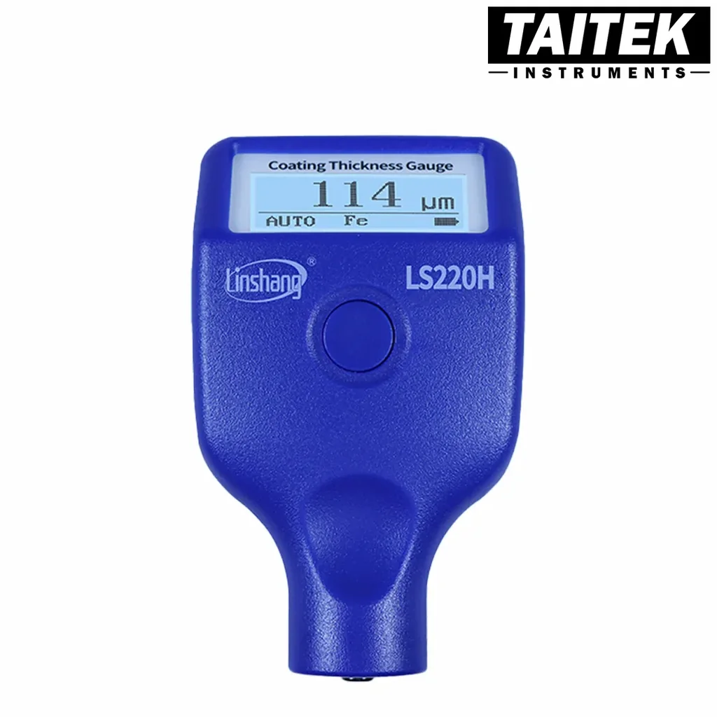 เครื่องวัดความหนาผิวเคลือบ Coating Thickness Gauge Linshang รุ่น LS220H ช่วงการวัด 0~5000um ความละเอียด 0.1um สำหรับตรวจสอบการชุบอโนไดซ์ การชุบกัลวาไนซ์ งานเคลือบและชุบโลหะความแม่นยำสูงระดับมืออาชีพ เครื่องวัดความหนาผิวเคลือบ Coating Thickness Gauge Linshang รุ่น LS220H ช่วงการวัด 0~5000um ความละเอียด 0.1um สำหรับตรวจสอบการชุบอโนไดซ์ การชุบกัลวาไนซ์ งานเคลือบและชุบโลหะความแม่นยำสูงระดับมืออาชีพ