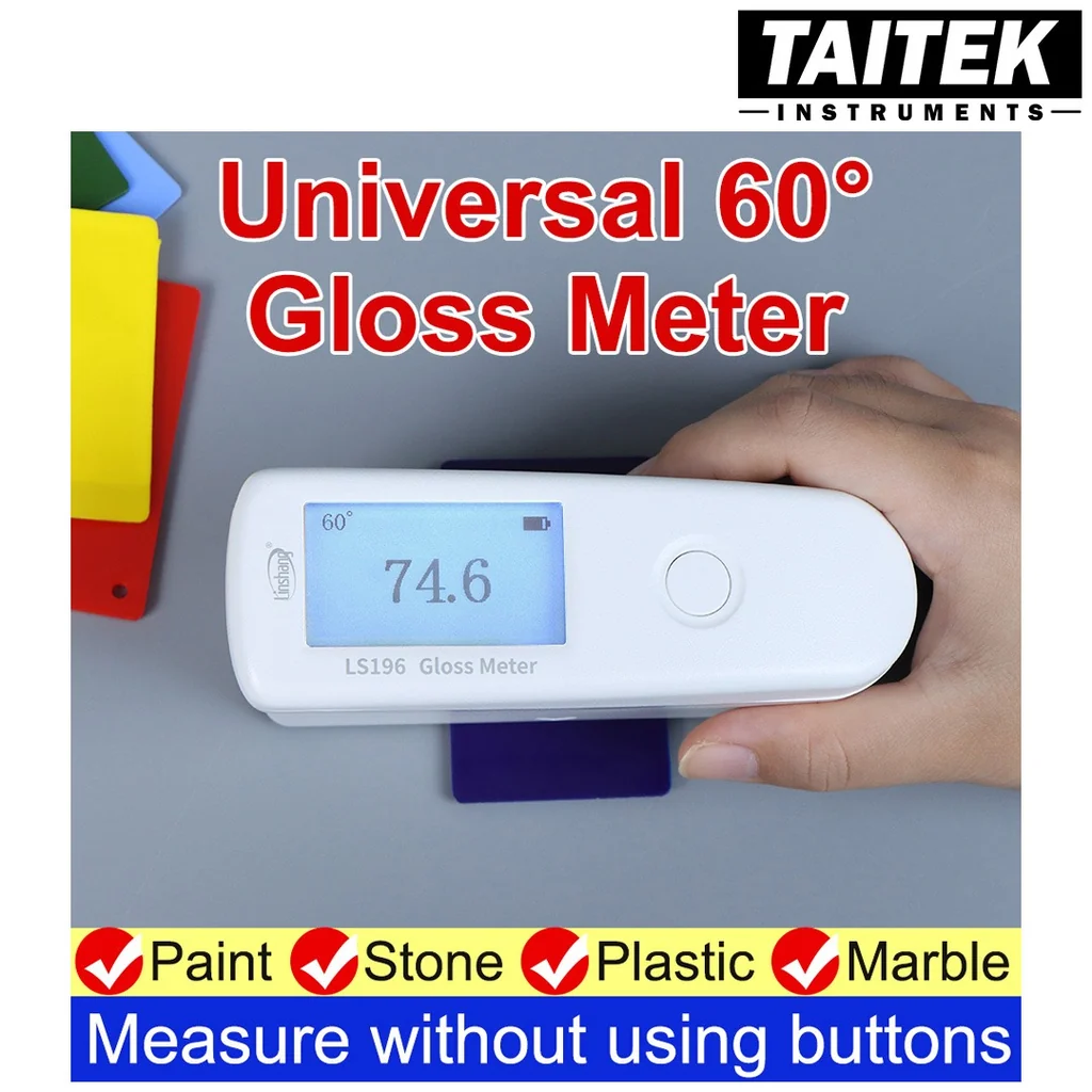 เครื่องวัดความเงาแบบ 1มุมองศา Single Angle Gloss meter Linshang รุ่น LS196 มุมองศา 60º ช่วงการวัด 0-1000GU เครื่องวัดความเงาแบบ 1มุมองศา Single Angle Gloss meter Linshang รุ่น LS196 มุมองศา 60º ช่วงการวัด 0-1000GU